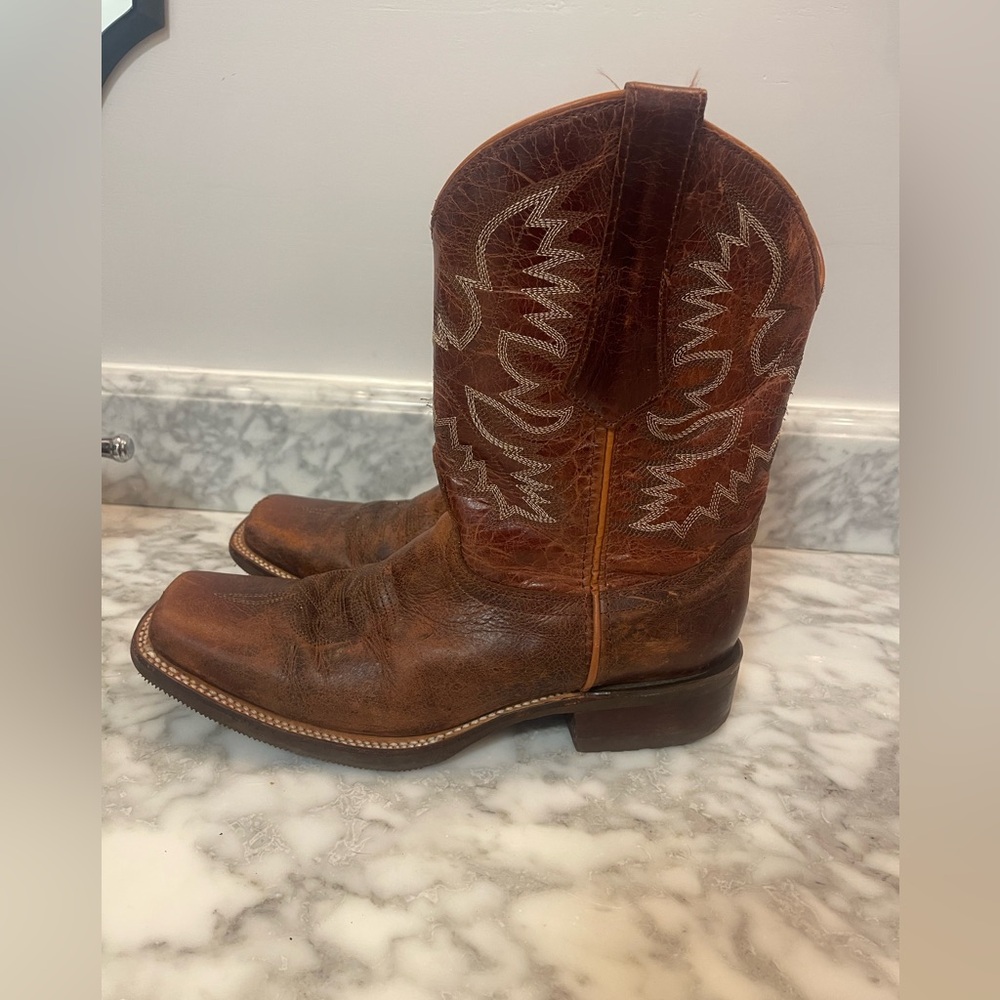 Brown Western Cowboy Boots
